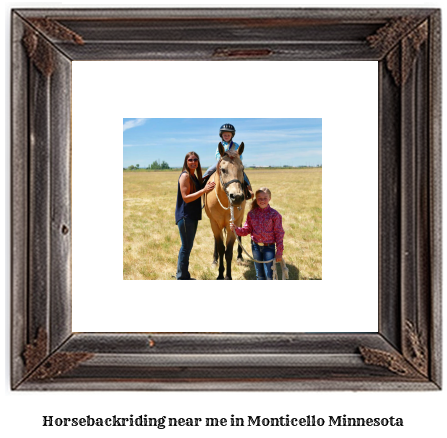 horseback riding near me in Monticello, Minnesota